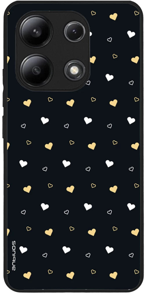Θήκη Sonique Heart Series για Xiaomi Redmi Note 13 4G Μαύρο 01