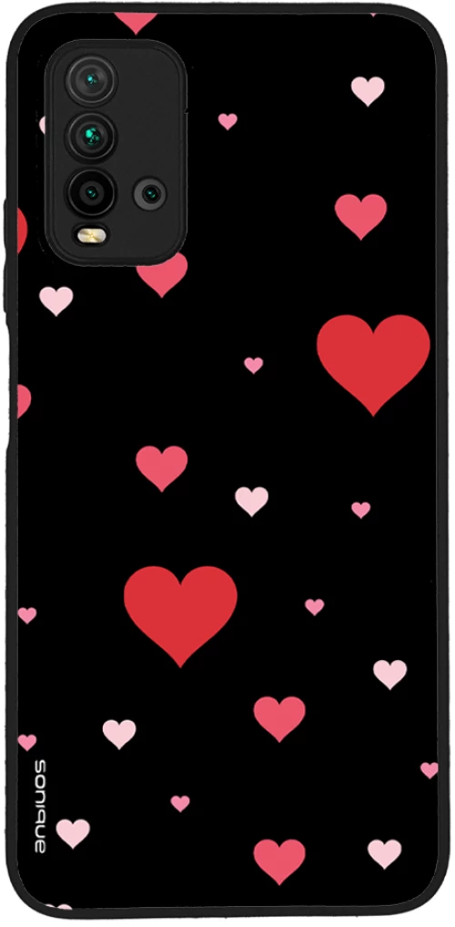 Θήκη Sonique Heart Series για Xiaomi Redmi 9T Μαύρο