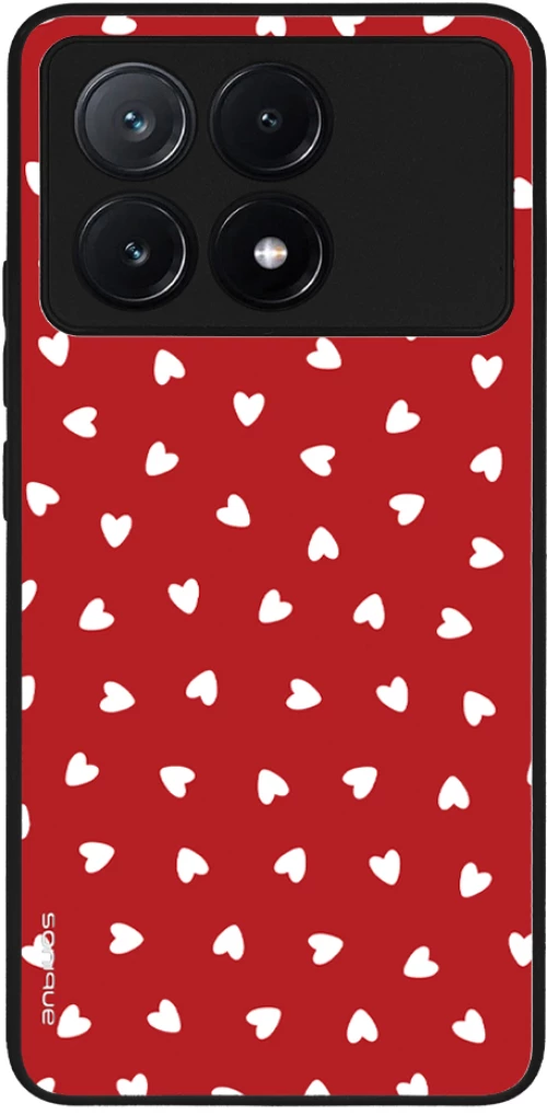 Θήκη Sonique Heart Series για Xiaomi Poco X6 Pro 5G Κόκκινο