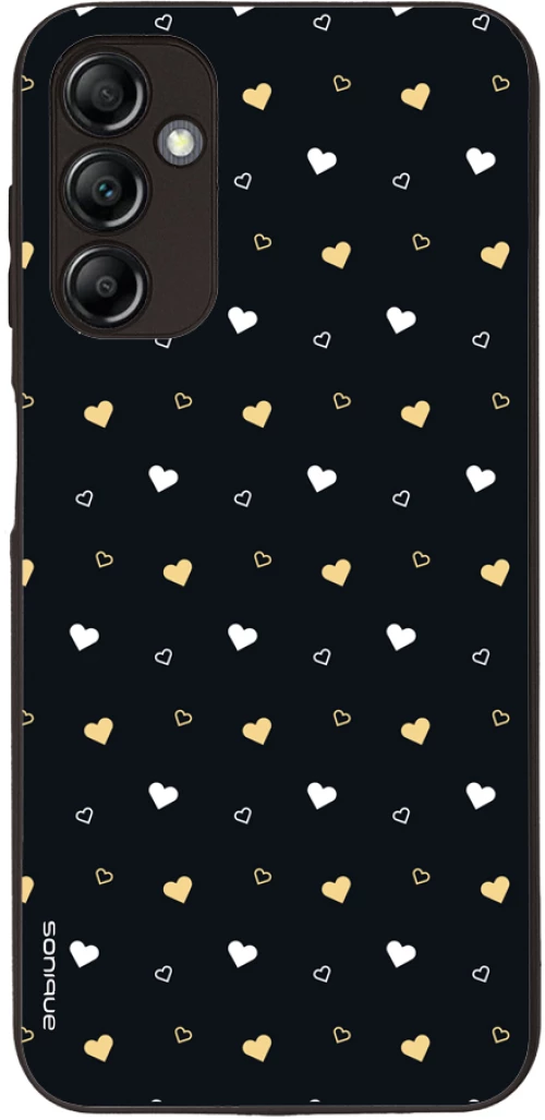 Θήκη Sonique Heart Series για Samsung Galaxy A14 4G / Galaxy A14 5G Μαύρο 01