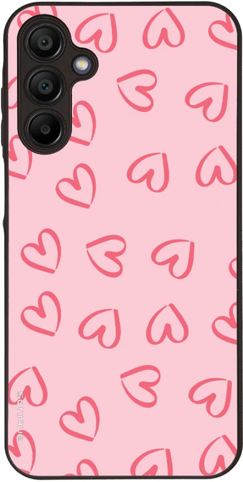 Θήκη Sonique Heart Series για Samsung Galaxy A15 4G / Galaxy A15 5G Ροζ