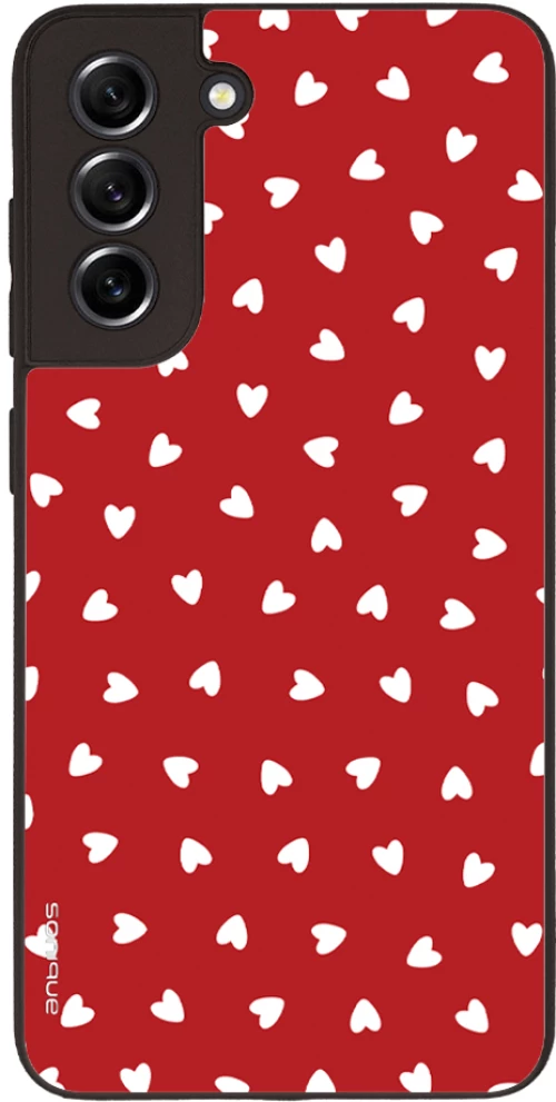 Θήκη Sonique Heart Series για Samsung Galaxy S21 FE Κόκκινο