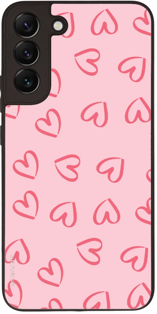 Θήκη Sonique Heart Series για Samsung Galaxy S21 Plus Ροζ