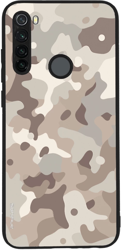 Θήκη Sonique Camouflage Army Series για Xiaomi Redmi Note 8T Μπεζ