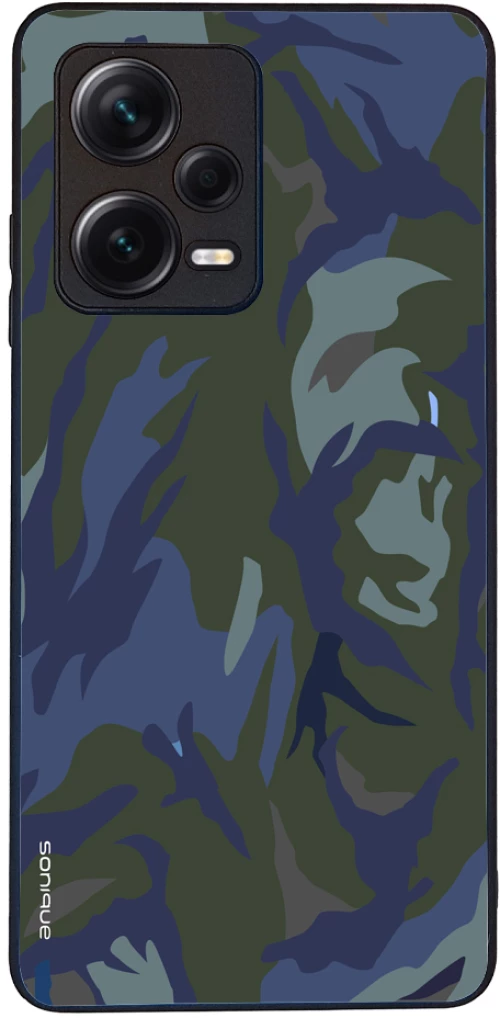 Θήκη Sonique Camouflage Army Series για Xiaomi Redmi Note 12 Pro Plus Μπλε 01