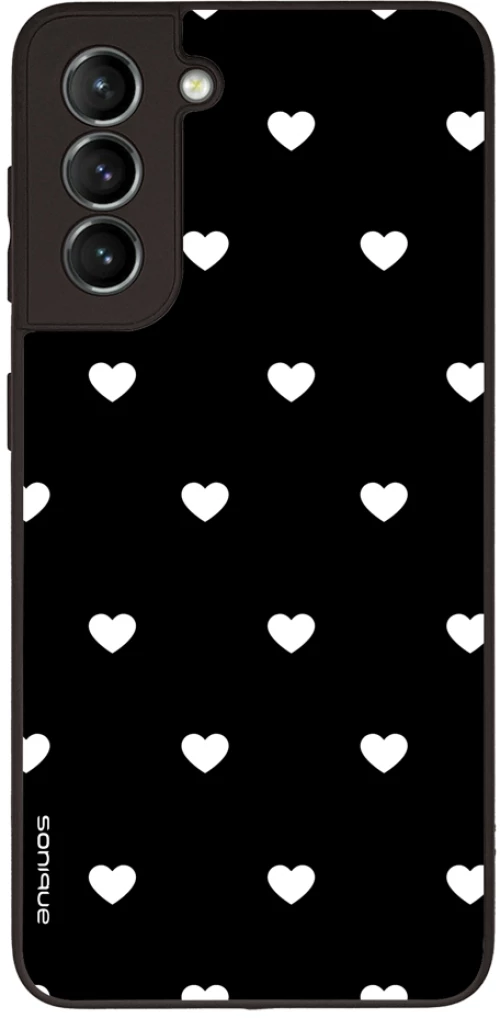 Θήκη Sonique Heart Series για Samsung Galaxy S21 Μαύρο 02