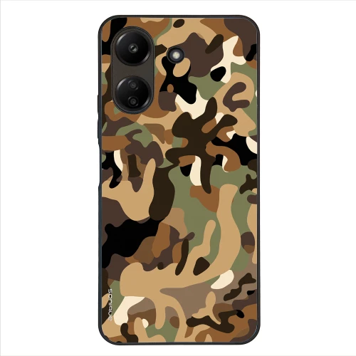 Θήκη Sonique Camouflage Army Series για Xiaomi Redmi 13C 4G / Poco C65 4G Καφέ