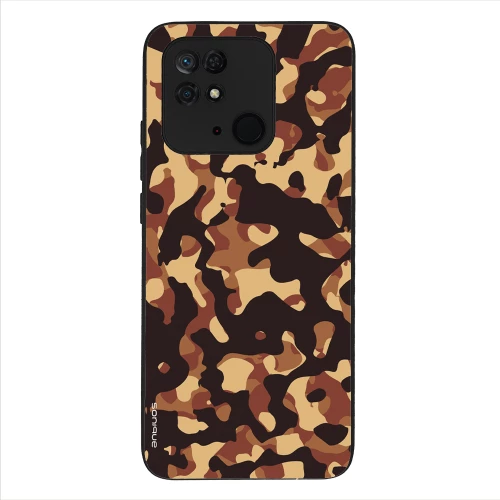 Θήκη Sonique Camouflage Army Series για Xiaomi Redmi 10C Καφέ 01