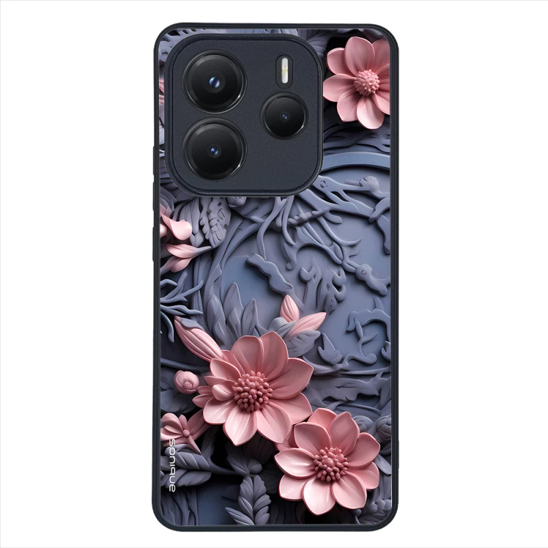 Θήκη Sonique 3D Flower Series για Xiaomi Redmi Note 14 5G Ροζ 02