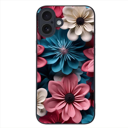 Θήκη Sonique 3D Flower Series για Apple iPhone 16 Plus Ροζ 01