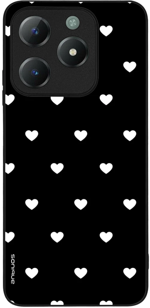 Θήκη Sonique Heart Series για Realme C61 4G / Realme C63 4G Μαύρο 02