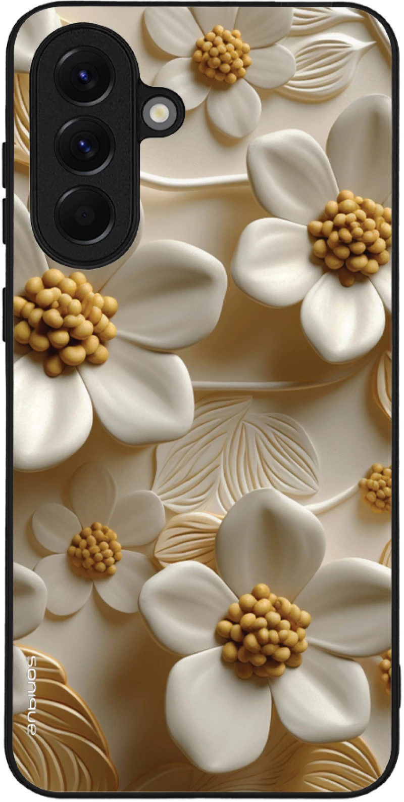 Θήκη Sonique 3D Flower Series για Samsung Galaxy A56 5G Λευκό