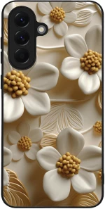 Θήκη Sonique 3D Flower Series για Samsung Galaxy A56 5G Λευκό