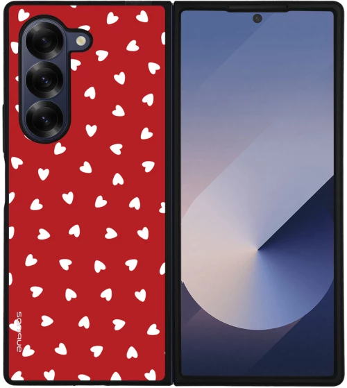 Θήκη Sonique Heart Series για Samsung Galaxy Z Fold 6 Κόκκινο
