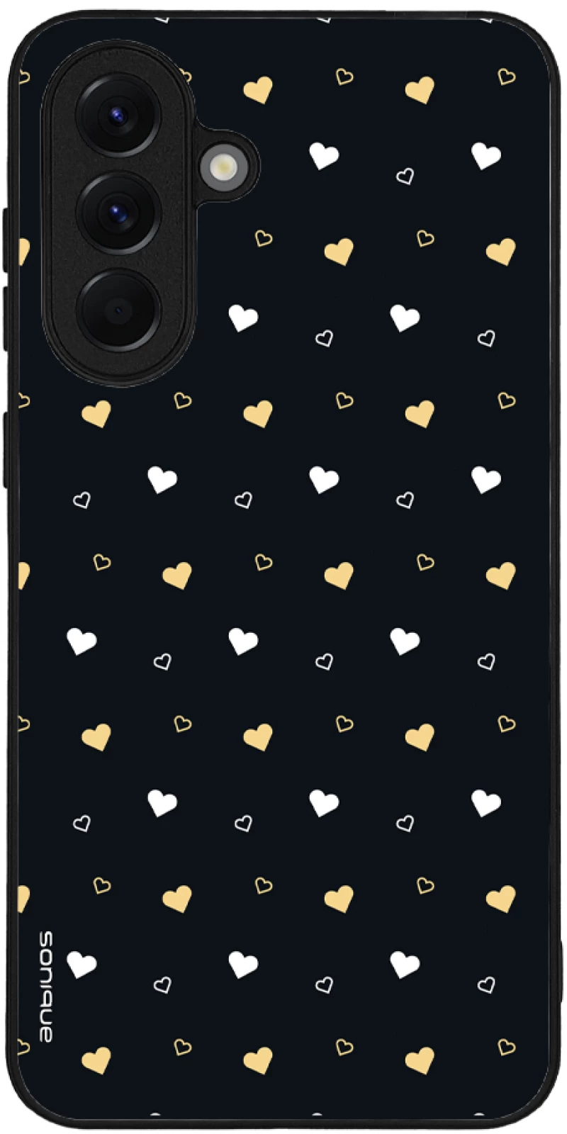 Θήκη Sonique Heart Series για Samsung Galaxy A56 5G Μαύρο 01
