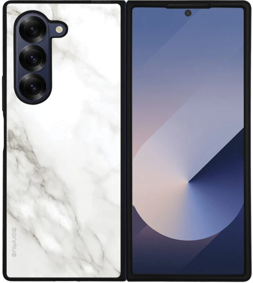 Θήκη Sonique Marble Series για Samsung Galaxy Z Fold 6 Λευκό
