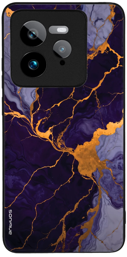 Θήκη Sonique Marble Series για Realme GT 7 Pro 5G Μωβ
