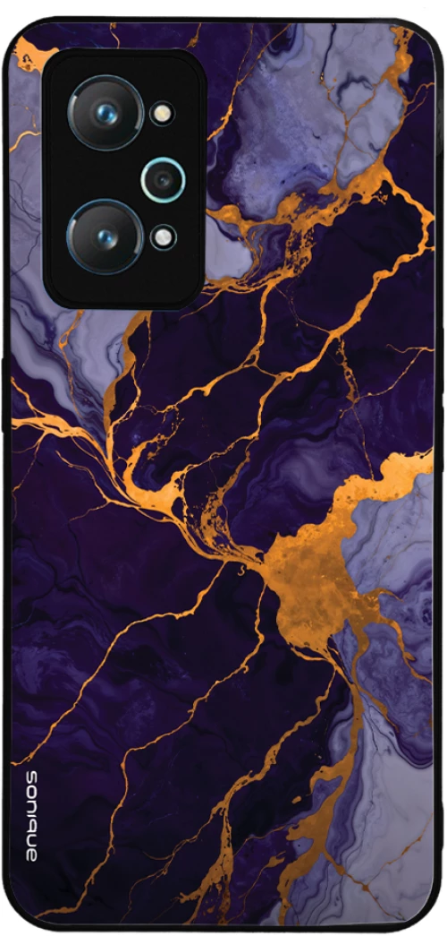 Θήκη Sonique Marble Series για Realme GT Neo 2 5G / Realme GT 2 5G / Realme GT Neo 3T 5G Μωβ