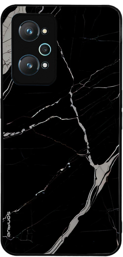 Θήκη Sonique Marble Series για Realme GT Neo 2 5G / Realme GT 2 5G / Realme GT Neo 3T 5G Μαύρο