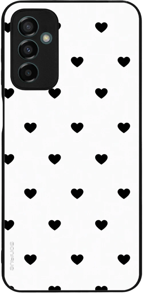 Θήκη Sonique Heart Series για Samsung Galaxy M23 5G Λευκό