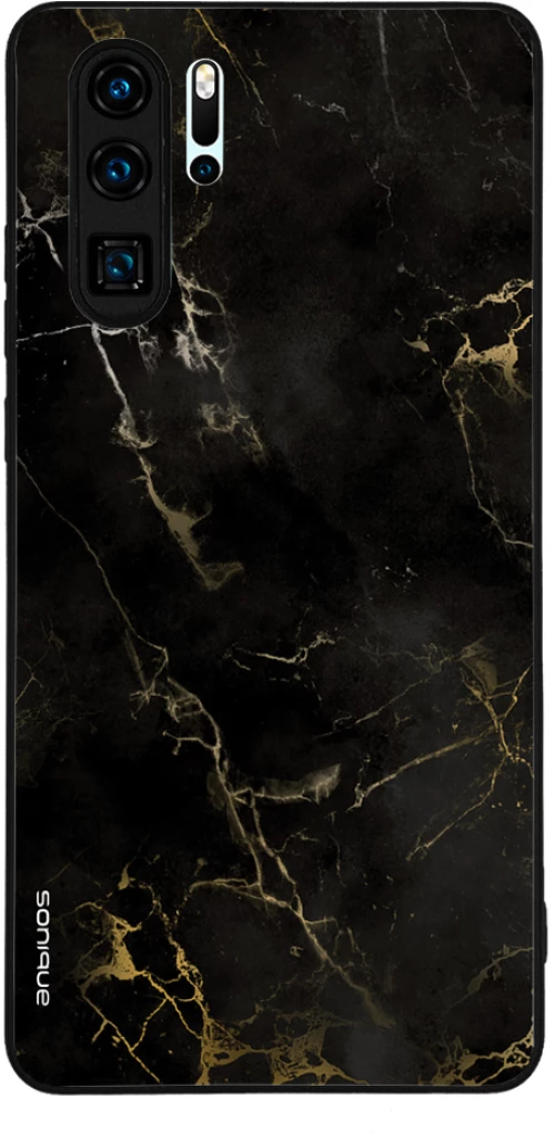 Θήκη Sonique Marble Series για Huawei P30 Pro Μαύρο 01