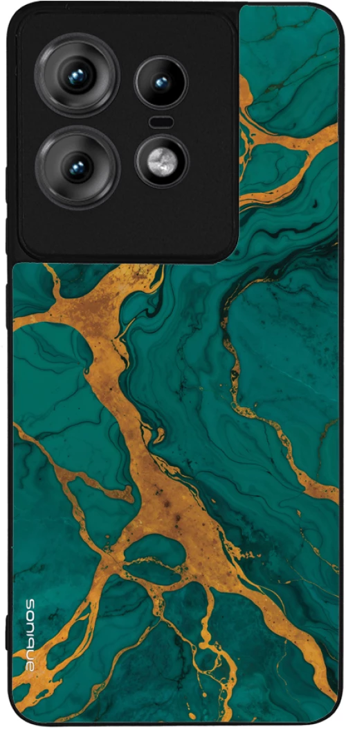 Θήκη Sonique Marble Series για Motorola Edge 50 Pro 5G Πράσινο