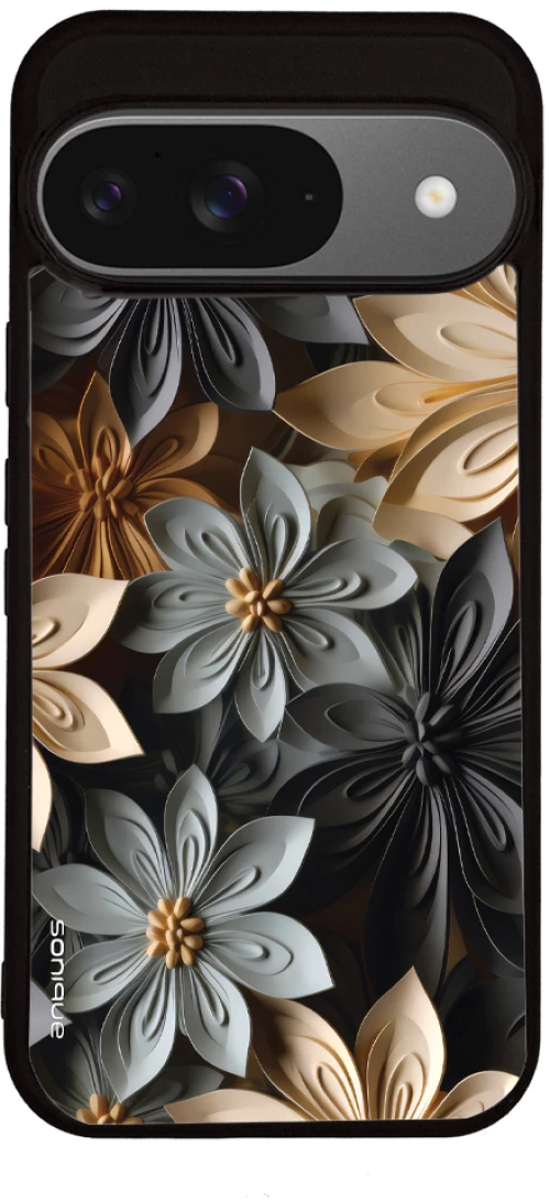 Θήκη Sonique 3D Flower Series για Google Pixel 9 5G Γκρι