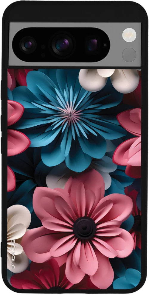 Θήκη Sonique 3D Flower Series για Google Pixel 8 Pro 5G Ροζ 01