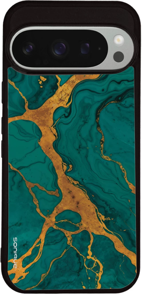 Θήκη Sonique Marble Series για Google Pixel 9 Pro 5G Πράσινο