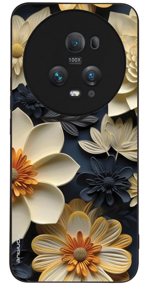 Θήκη Sonique 3D Flower Series για Honor Magic5 Pro 5G Εκρού
