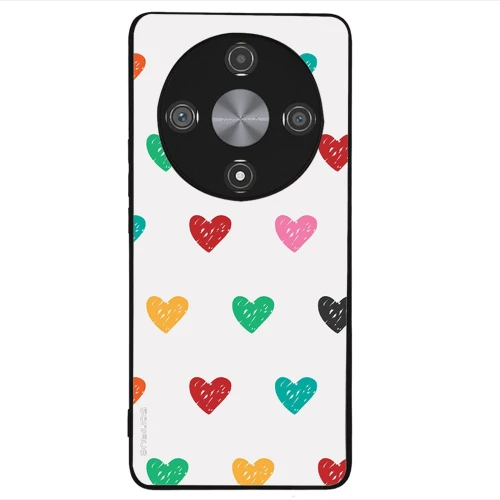Θήκη Sonique Heart Series για Honor Magic6 Lite 5G Λευκό 02
