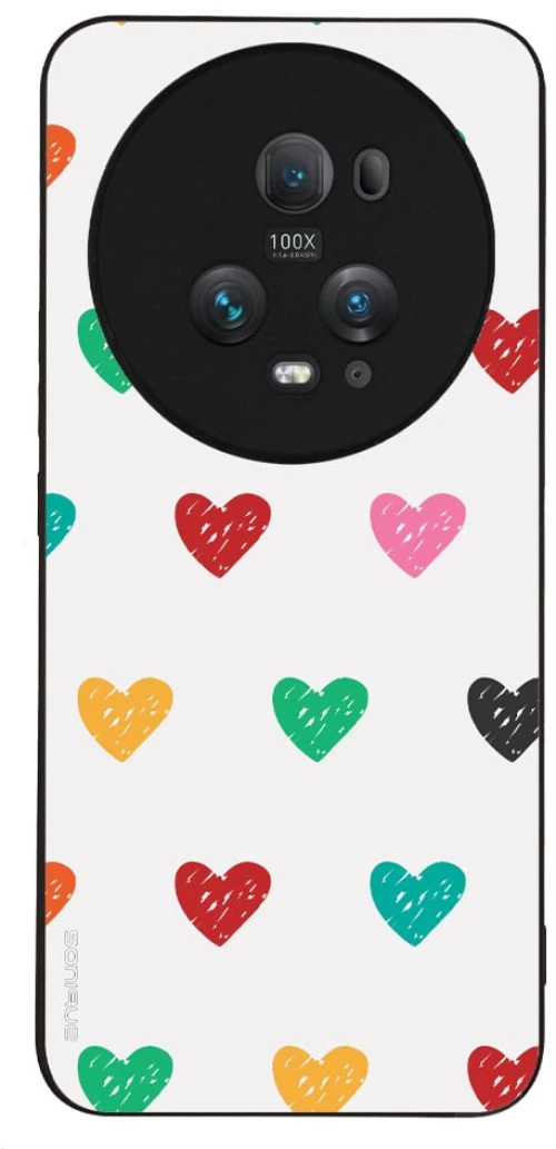 Θήκη Sonique Heart Series για Honor Magic5 Pro 5G Λευκό 02