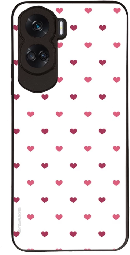 Θήκη Sonique Heart Series για Honor 90 Lite 5G Λευκό 01