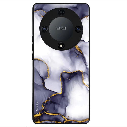 Θήκη Sonique Marble Series για Honor Magic5 Lite 5G Μωβ Γκρι