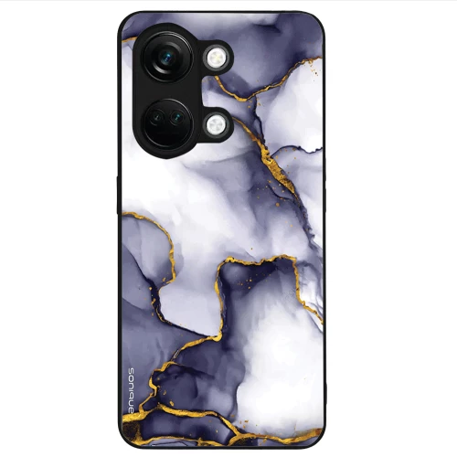 Θήκη Sonique Marble Series για OnePlus Nord 3 5G Μωβ Γκρι