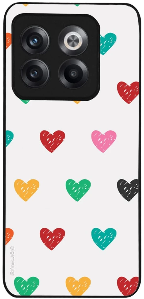 Θήκη Sonique Heart Series για OnePlus 10T Λευκό 02