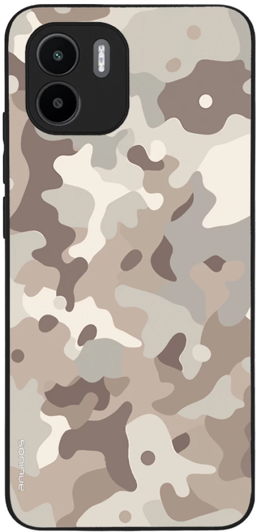 Θήκη Sonique Camouflage Army Series για Xiaomi Redmi A1 / Redmi A2 Μπεζ