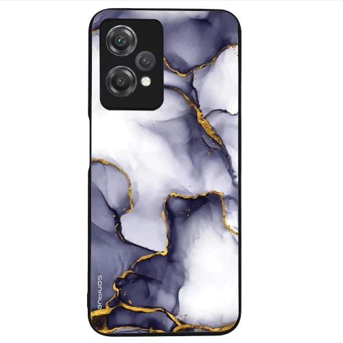 Θήκη Sonique Marble Series για OnePlus Nord CE 2 Lite 5G Μωβ Γκρι