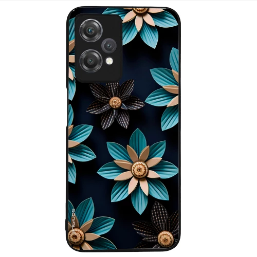 Θήκη Sonique 3D Flower Series για OnePlus Nord CE 2 Lite 5G Γαλάζιο