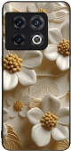 Θήκη Sonique 3D Flower Series για OnePlus 10 Pro 5G Λευκό