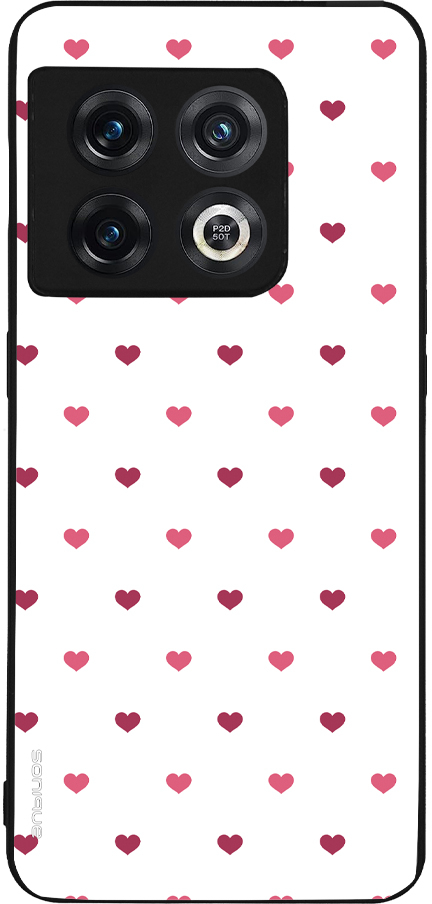 Θήκη Sonique Heart Series για OnePlus 10 Pro 5G Λευκό 01