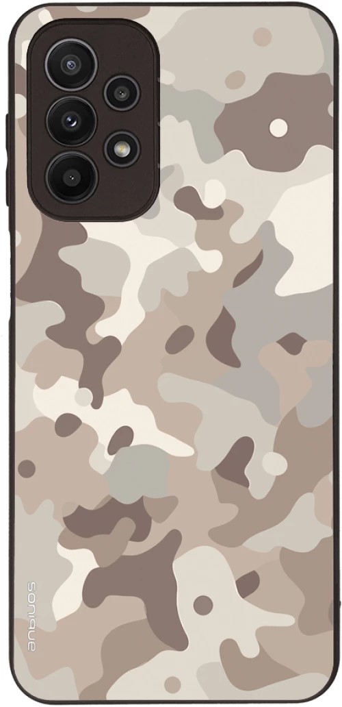 Θήκη Sonique Camouflage Army Series για Samsung Galaxy A23 4G Μπεζ
