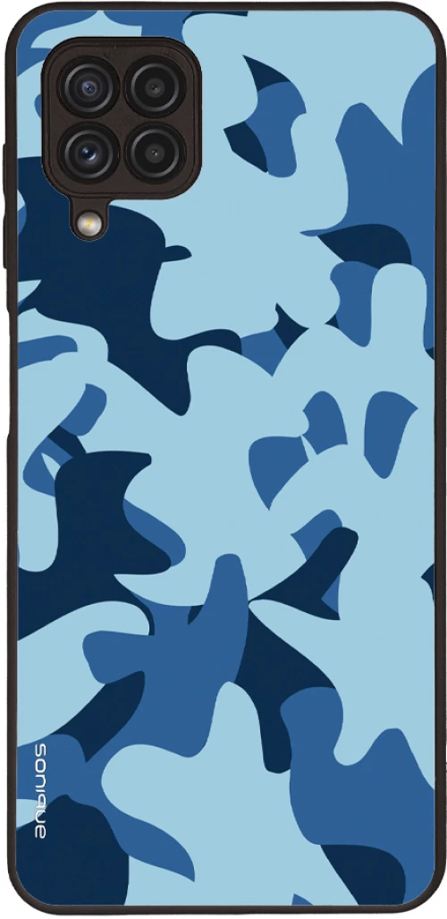 Θήκη Sonique Camouflage Army Series για Samsung Galaxy A22 4G / Galaxy M32 4G / Galaxy M22 4G Μπλε