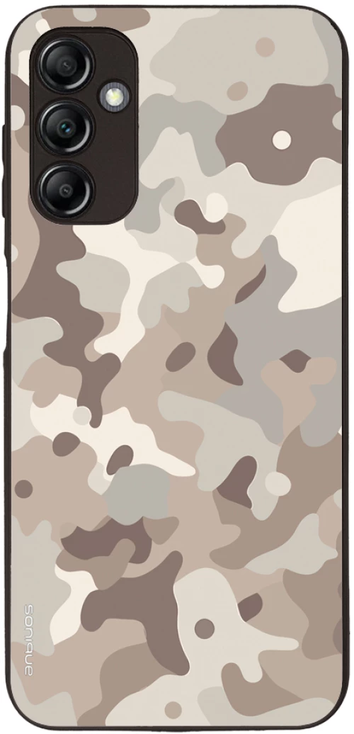 Θήκη Sonique Camouflage Army Series για Samsung Galaxy A14 4G / Galaxy A14 5G Μπεζ