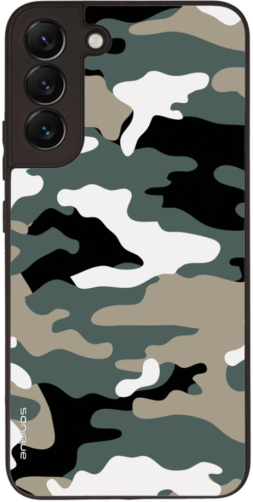 Θήκη Sonique Camouflage Army Series για Samsung Galaxy S22 Plus Χακί