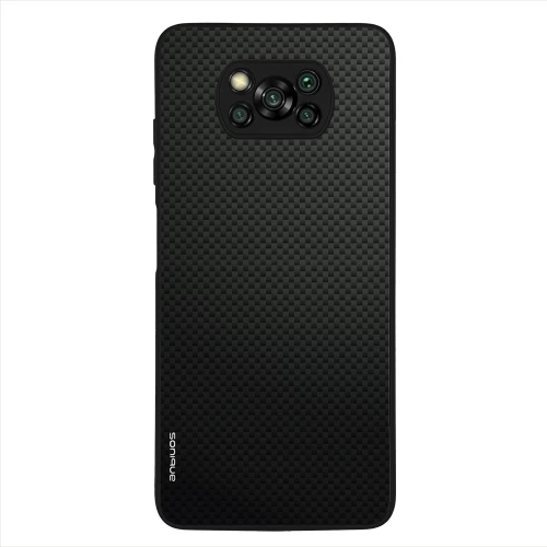 Θήκη Sonique Carbon Series για Xiaomi Poco X3 NFC / Poco X3 Pro Μαύρο 01
