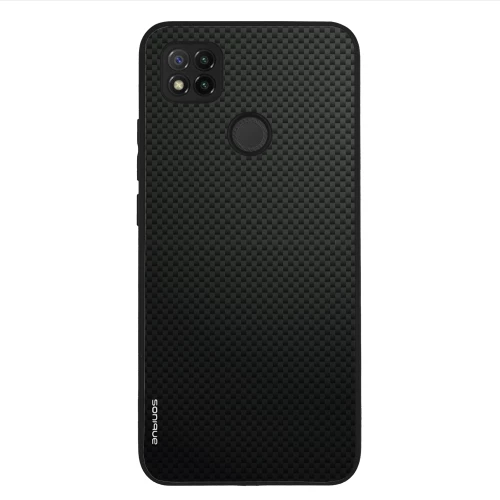 Θήκη Sonique Carbon Series για Xiaomi Redmi 9C / Redmi 10A Μαύρο 01