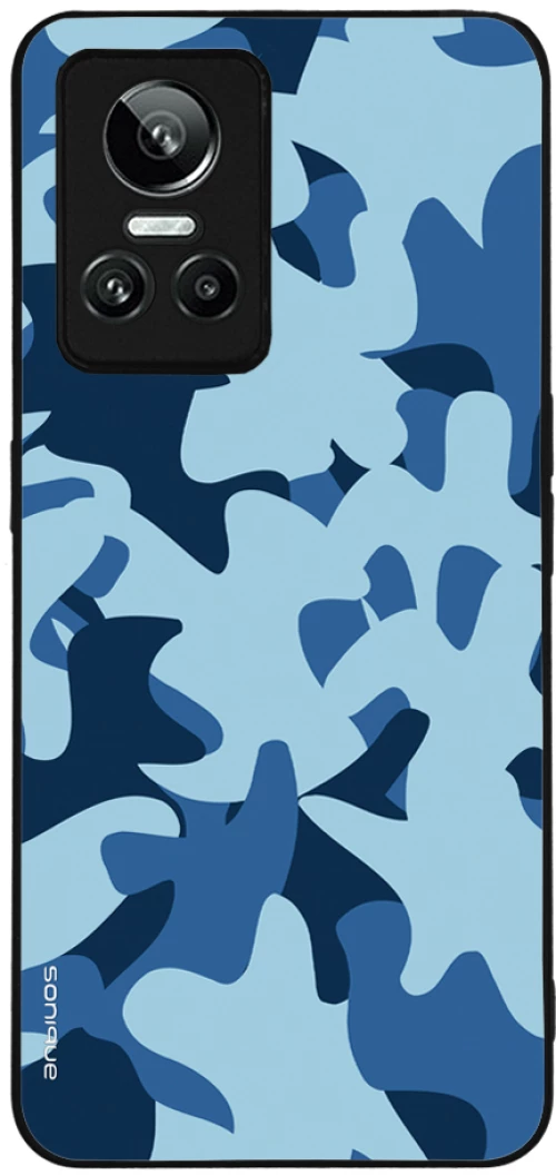 Θήκη Sonique Camouflage Army Series για Realme GT Neo 3 5G Μπλε