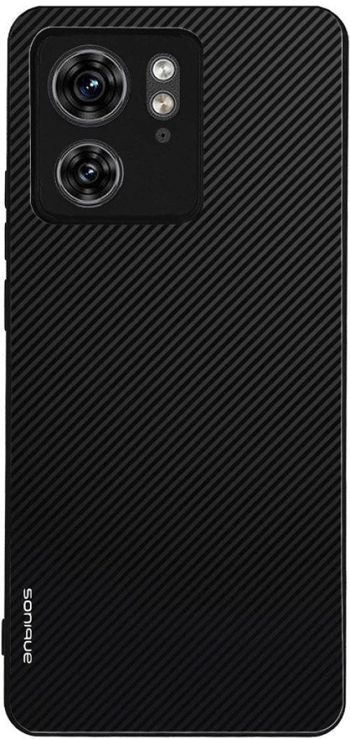 Θήκη Sonique Carbon Series για Motorola Edge 40 5G Μαύρο