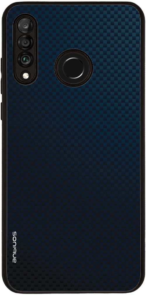 Θήκη Sonique Carbon Series για Huawei P30 Lite Μπλε